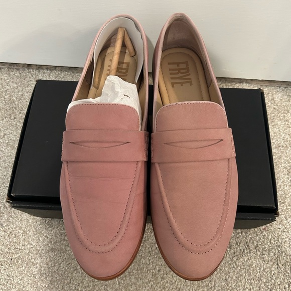Frye Shoes - FRYE Women’s Faith Loafer in Woodrose Pink Suede